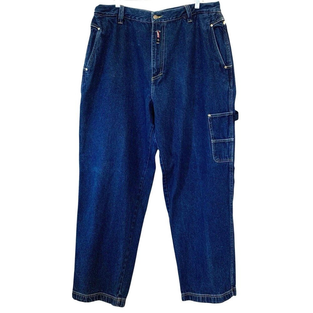 Vintage 90s NAS Willie Esco Duns Jeans Mens 36X32 Baggy Streetwear Hip Hop